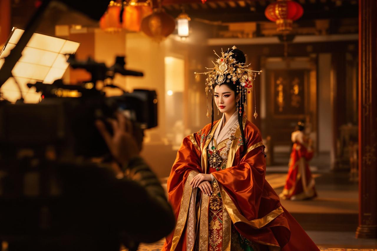 视频吃瓜网 - 古装剧组女主演替身曝光正脸，颜值惊艳引发换角呼声