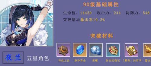 夜兰属性爆料最新,神秘新角色即将闪耀登场！